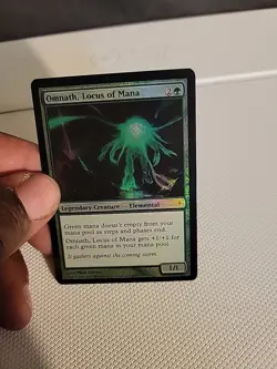 Omnath, Locus of Mana Worldwake Foil Moderately Played - Image 2