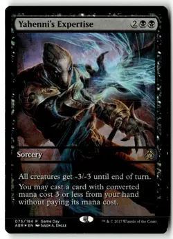 MTG Foil Yahenni's Expertise - Game Day Promos Moderately Played English - Image 1