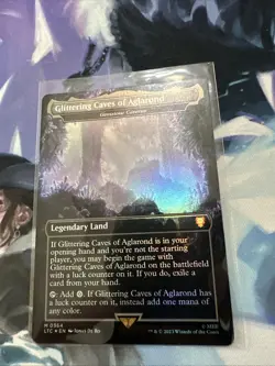 Glittering Caves of Aglarond - Gemstone Caverns Commander: LOTR Foil - Image 1