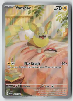Yamper 099/094 Illustration Rare Phantasmal Flames Pokemon Near Mint - Image 1