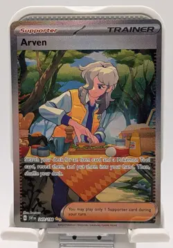 SV01: Scarlet & Violet Base Set #249/198 Arven [NM} Special Illustration Rare - Image 1