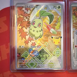 Pokemon First Partner Series 2 Johto Chikorita 046/Cyndaquil 047/Totodile 048 NM - Image 2