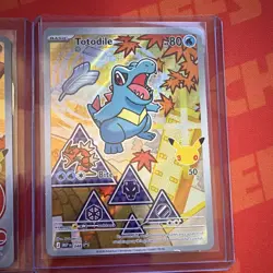 Pokemon First Partner Series 2 Johto Chikorita 046/Cyndaquil 047/Totodile 048 NM - Image 4