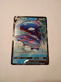Pokemon Kyogre V 037/159 Crown Zenith Ultra Rare Holo NM - Image 1