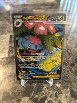 Pokemon: Mega Evolution -Mega Venusaur EX 155/132 - Ultra Rare NM - Image 1