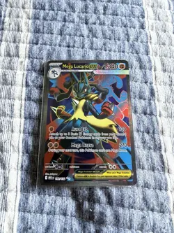 Mega Lucario ex 160/132 Ultra Rare Pokemon ME01: Mega Evolution NM - Image 1
