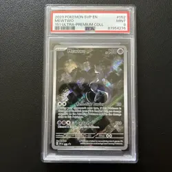 2023 POKEMON SVP EN-SV PROMO 151 ULTRA-PREMIUM COLLECTION #052 MEWTWO PSA 9 - Image 1