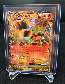 2014 Pokemon TCG Charizard-EX XY Black Star Promos XY29 Holo Promo - Image 1