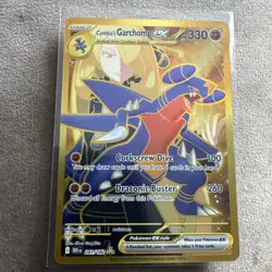 Cynthia's Garchomp ex 241/182 SV10: Destined Rivals NM Pokemon TCG Hyper Rare - Image 1