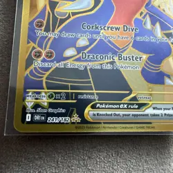 Cynthia's Garchomp ex 241/182 SV10: Destined Rivals NM Pokemon TCG Hyper Rare - Image 2