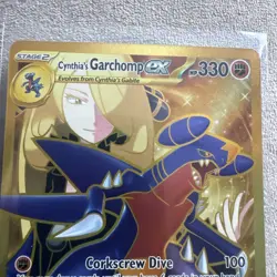 Cynthia's Garchomp ex 241/182 SV10: Destined Rivals NM Pokemon TCG Hyper Rare - Image 4