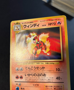 Pokemon Japanese Arcanine No. 059 CD Promo MP/HP - Image 3
