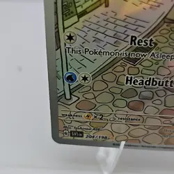 The Pokemon Company Slowpoke 204/198 SV01 Illustration Rare Full Art Foil ENG - Image 5