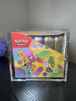 Pokemon Scarlet & Violet 151 Mini Tin Display - Factory Sealed w/ Acrylic Case - Image 4