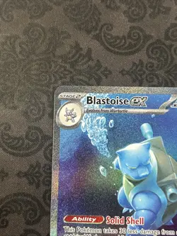 Pokemon Scarlet & Violet 151 TCG Blastoise EX 200/165 SIR Special Illustration - Image 4