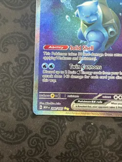 Pokemon Scarlet & Violet 151 TCG Blastoise EX 200/165 SIR Special Illustration - Image 5