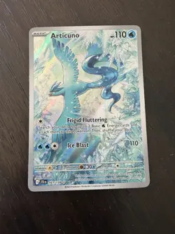 Pokemon TCG Articuno Journey Together 161/159 Near Mint Condition - Image 1