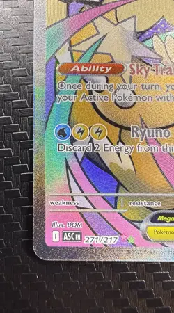 Mega Dragonite ex 271 Full Art Mega Attack Rare Pokemon Ascended Heroes Details* - Image 5