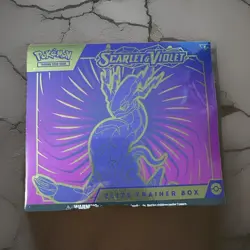 Pokemon Scarlet & Violet Elite Trainer Box Koraidon Miraidon Sealed - Image 1