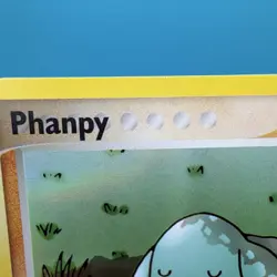 Pokemon Phanpy 75/110 Holon Phantoms Reverse Holo NM Stamped Print Line - Image 3
