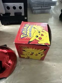 1999 Burger King Pokemon 23K Gold Plated Pikachu #25 Card &Pokeball Case COA Box - Image 4