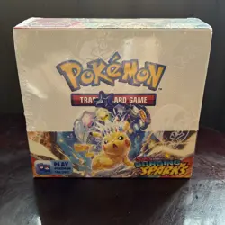 Pokemon TCG Scarlet & Violet Surging Sparks Booster Display Box Sealed W/ Case - Image 1