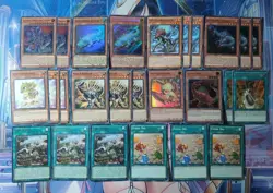 Yugioh Dinosaur Deck Core With Secret Archosaur And Ultra Double Evolution Pill - Image 1