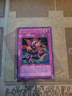 YUGIOH CHAIN DESTRUCTION PSV-006 ULTRA UNLIMITED ED LP 1996 - Image 1