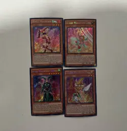 YUGIOH: Magician Girl Set - Kiwi Apple Lemon Berry MVP1 Secret 1st NM - Image 1