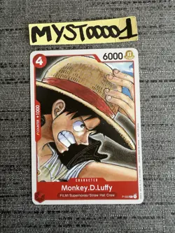 Carte One Piece Monkey.D.Luffy P-022 Promo English Card - Image 1