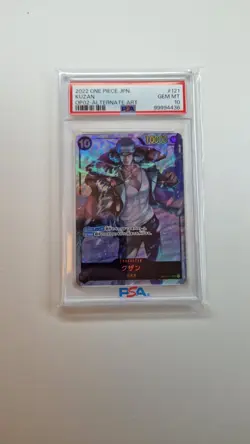 One Piece Kuzan OP02 SEC Alternate Art PSA 10 Japanese - Image 1