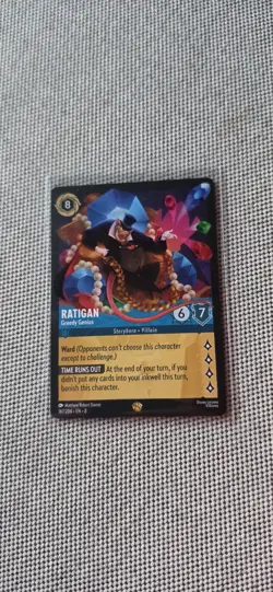 Ratigan 167/204/EN-8/Reign Of Jafar/Disney Lorcana/TCG/Legendary - Image 1