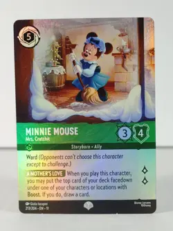 Minnie Mouse - Mrs. Cratchit - Epic - Winterspell #213- LORCANA -B - Image 1