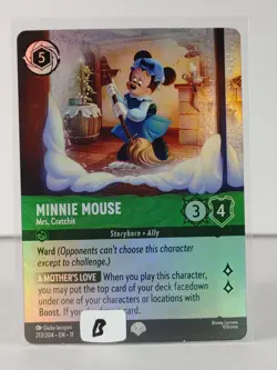 Minnie Mouse - Mrs. Cratchit - Epic - Winterspell #213- LORCANA -B - Image 5