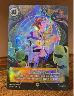 DISNEY LORCANA WILDS UNKNOWN You've Got A Friend In Me Enchanted 225/204 - Image 1