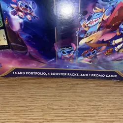 Lorcana Card Game Azurite Sea Stitch Collector's Gift Set Disney **Flaws on Box* - Image 5