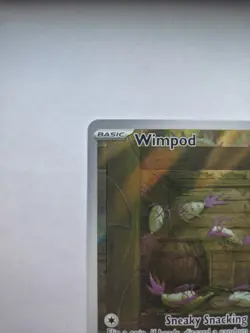 Pokemon TCG Wimpod Paradox Rift 191/182 Holo Illustration Rare Card - Image 2