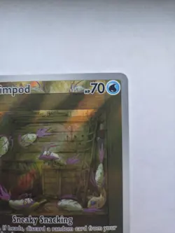 Pokemon TCG Wimpod Paradox Rift 191/182 Holo Illustration Rare Card - Image 3