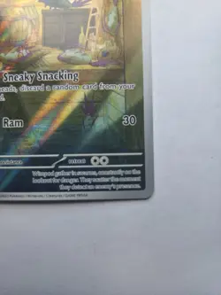 Pokemon TCG Wimpod Paradox Rift 191/182 Holo Illustration Rare Card - Image 4