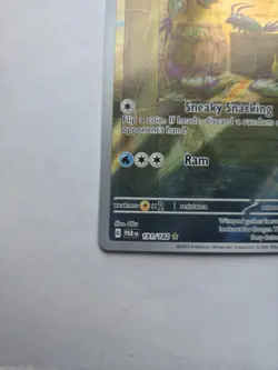 Pokemon TCG Wimpod Paradox Rift 191/182 Holo Illustration Rare Card - Image 5