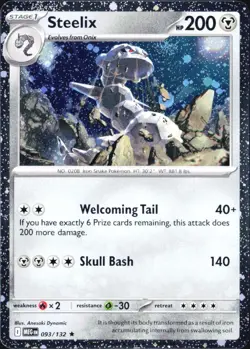 Steelix - (Cosmos Holo) MCAP Miscellaneous Cards #093/132 Rare Holo NM - Image 1