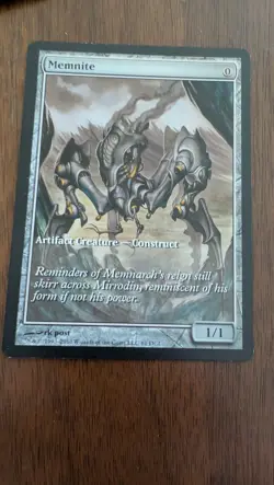 Memnite Game Day & Store Championship Promos Magic Card - Image 1