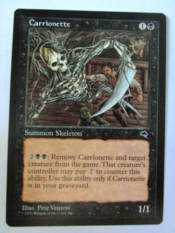 MTG Carrionette Tempest Light Play!! - Image 1