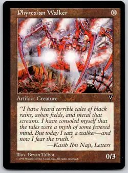 Phyrexian Walker Common Visions Magic: The Gathering Lightly Played - Image 1
