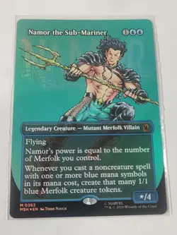 Namor the Sub-Mariner (#362) - Foil Extended Art MSH NM MTG - Image 1