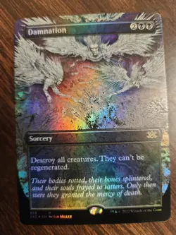 Damnation (Borderless) Double Masters 2022 Foil - Image 1