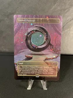 Fabled Passage (Borderless) (Galaxy Foil) Secret Lair Drop Foil - Image 1