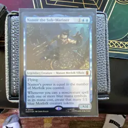MTG Marvel Super Heroes Namor the Sub-Mariner 0069 Mythic Foil Eng - Image 1