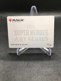 MTG Marvel Super Heroes Art Series 10/45 HULK SMASH! - Image 2