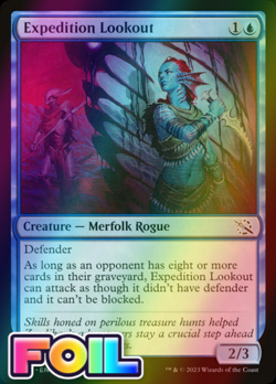 x1 Expedition Lookout MOM MTG 0056 FOIL COMMON M/NM 1x - Image 1